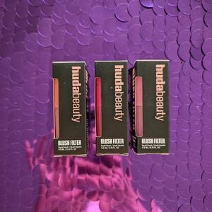 Huda Beauty Blush Filter Liquid Blush - Sunset Lychee, Intense Guava, Bubblegum